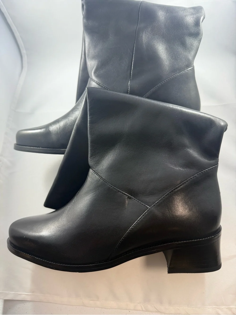 Classic Black Bellow Knee Women's Boots